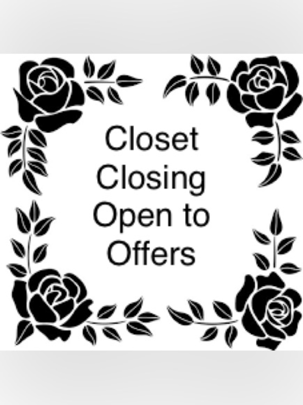 CLOSET CLOSING